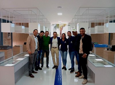 Visitantes vereadores e ex vereadores