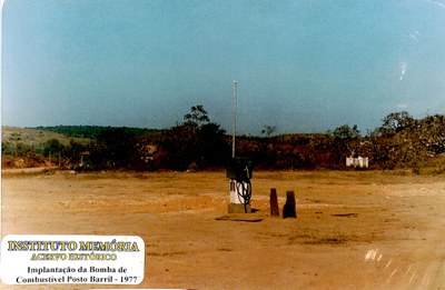 Implantação da Bomba de Combustível do Posto Barril - 1977