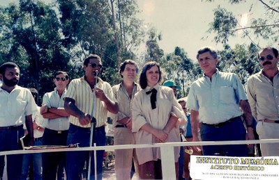 26/12/1994 - Governador Bezerra visita Primavera do Leste - Inauguração do INDEA