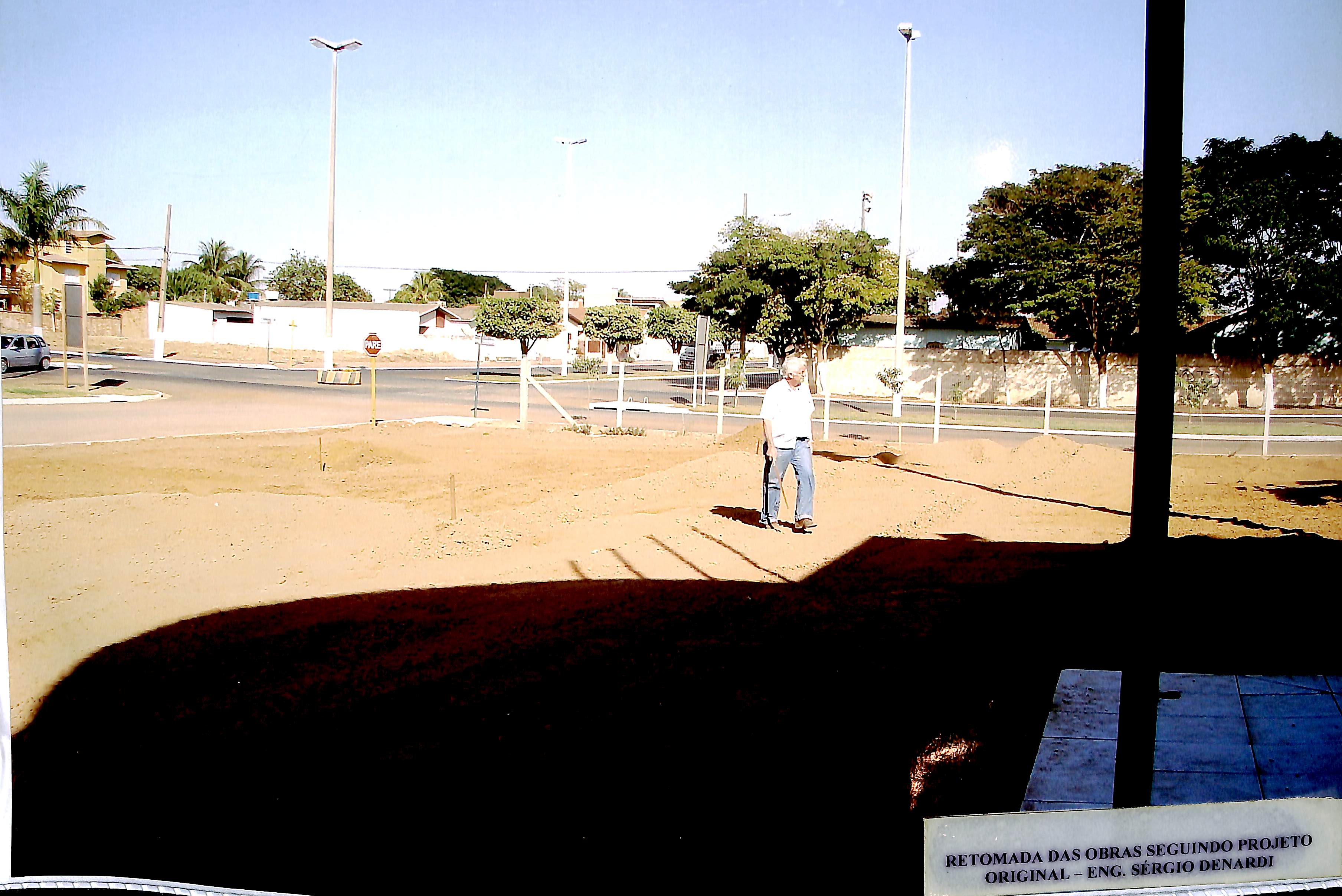 Retomada das obras seguindo projeto original - Eng. Sérgio Denardi