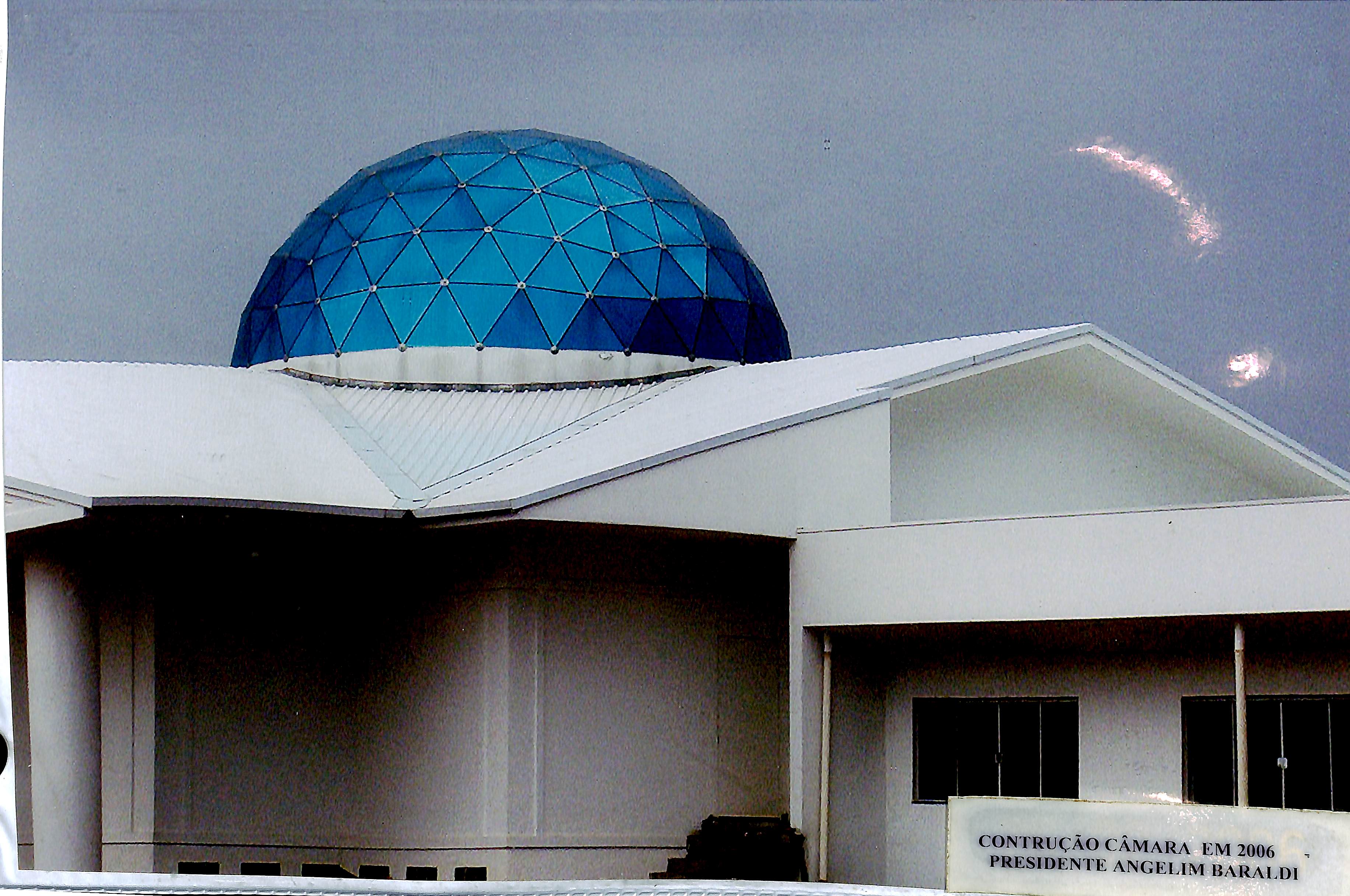 Construção da Câmara em 2006 - Presidente Angelim Baraldi