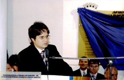Inauguração da Câmara em 24/06/2008 - Dr. Luiz Otávio Pereira Marques, Juiz de Direito
