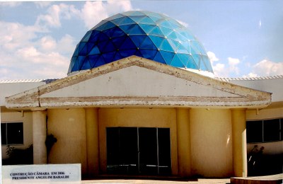 Construção da Câmara em 2006 - Presidente Angelim Baraldi