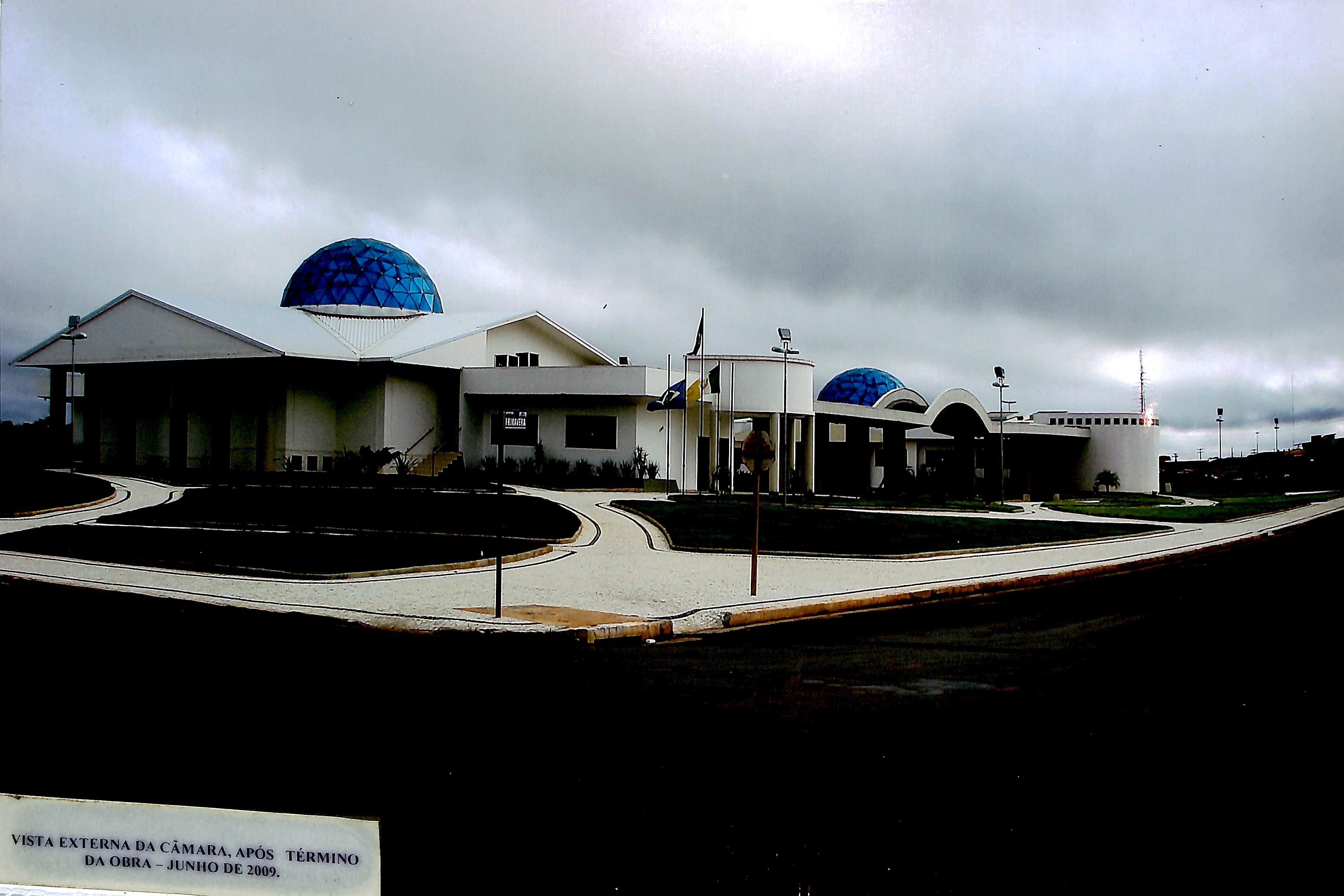 Vista externa da Câmara após término da obra - Junho de 2009