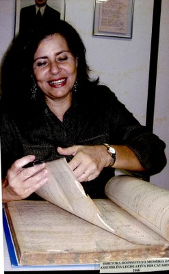 Diretora do Instituto Memória da Assembleia Legislativa Isis Catarina - 2008