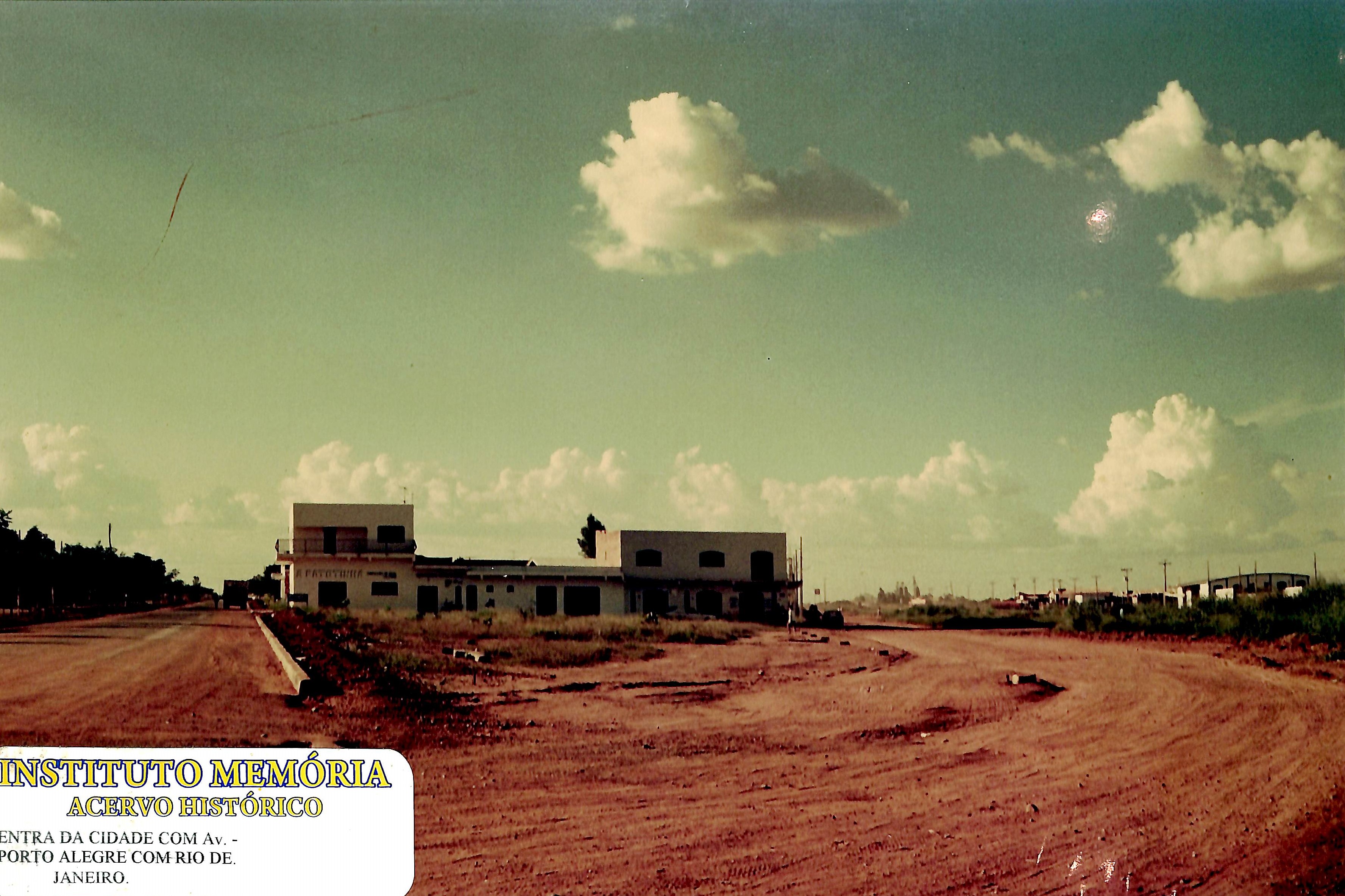 Entrada da cidade com a Av. Porto Alegre e Av. Rio de Janeiro