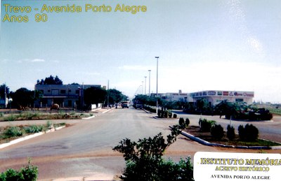 Trevo - Av. Porto Alegre - Anos 90