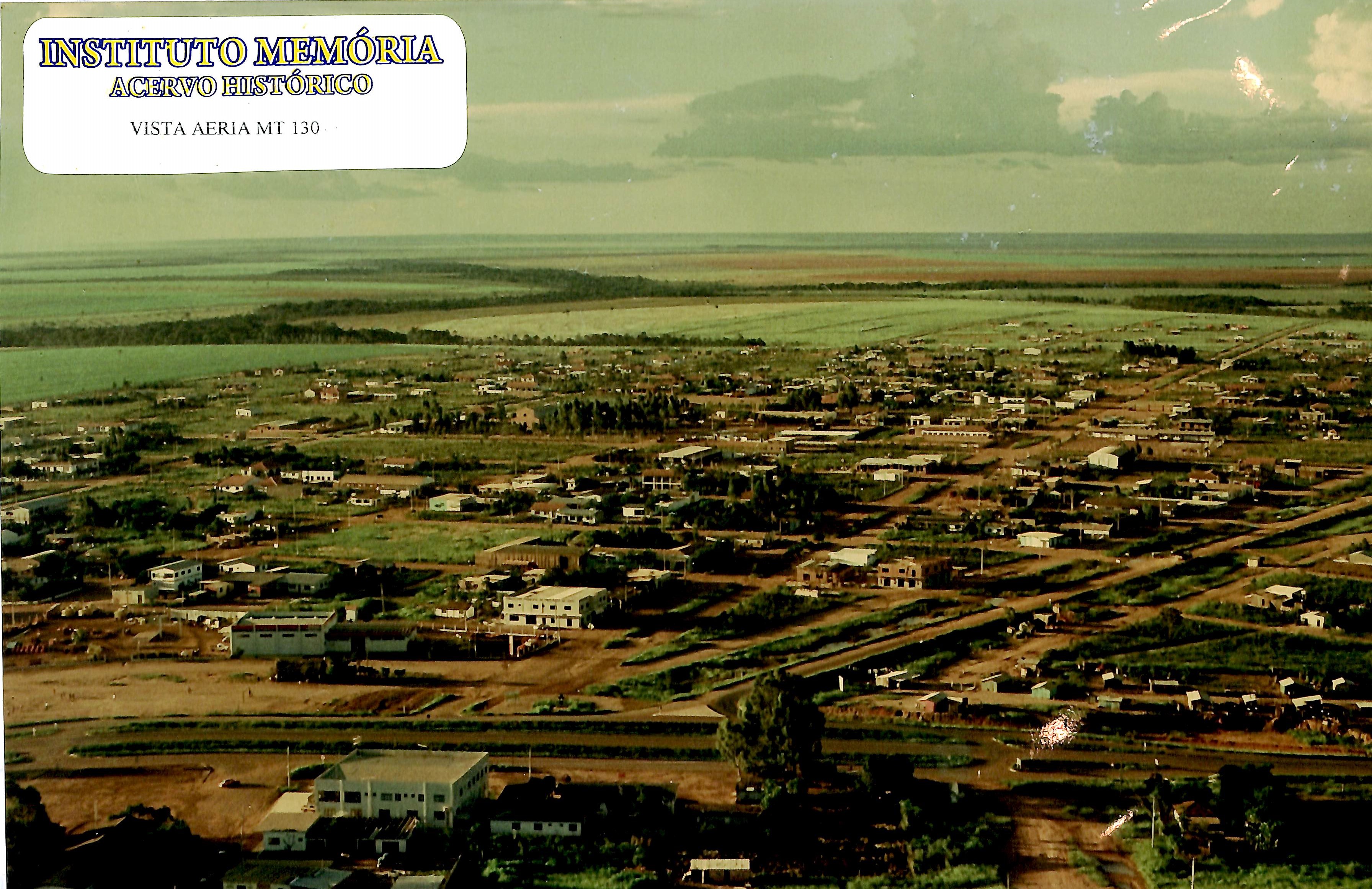 Vista aérea da MT-130