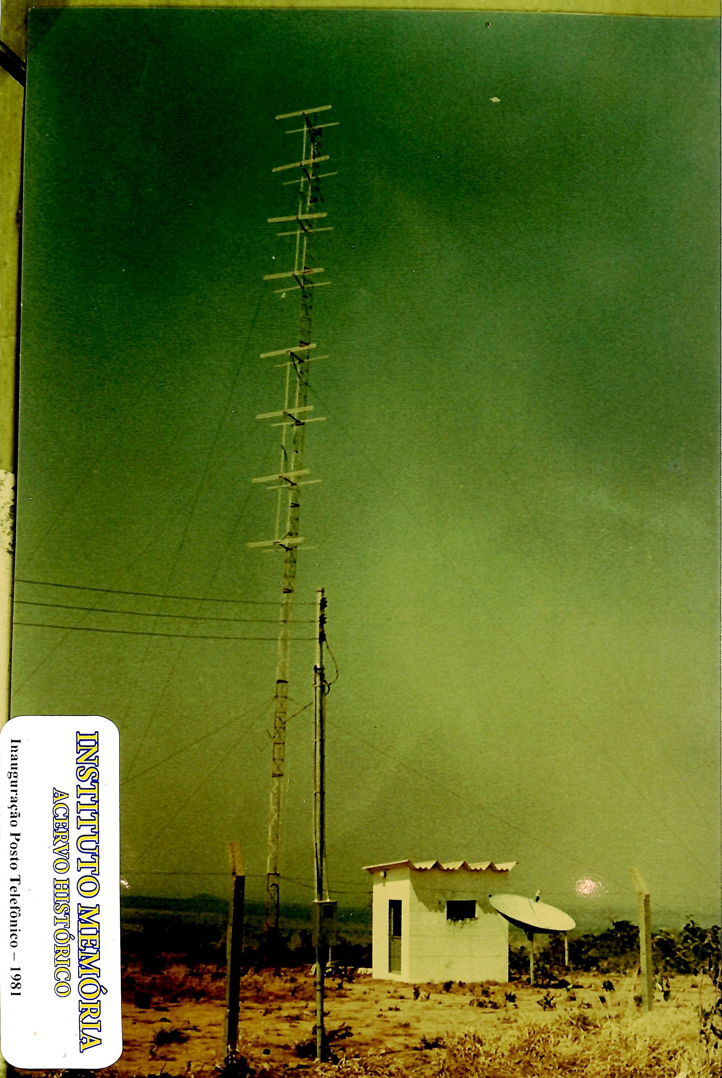 Inauguração do Posto Telefônico - 1981
