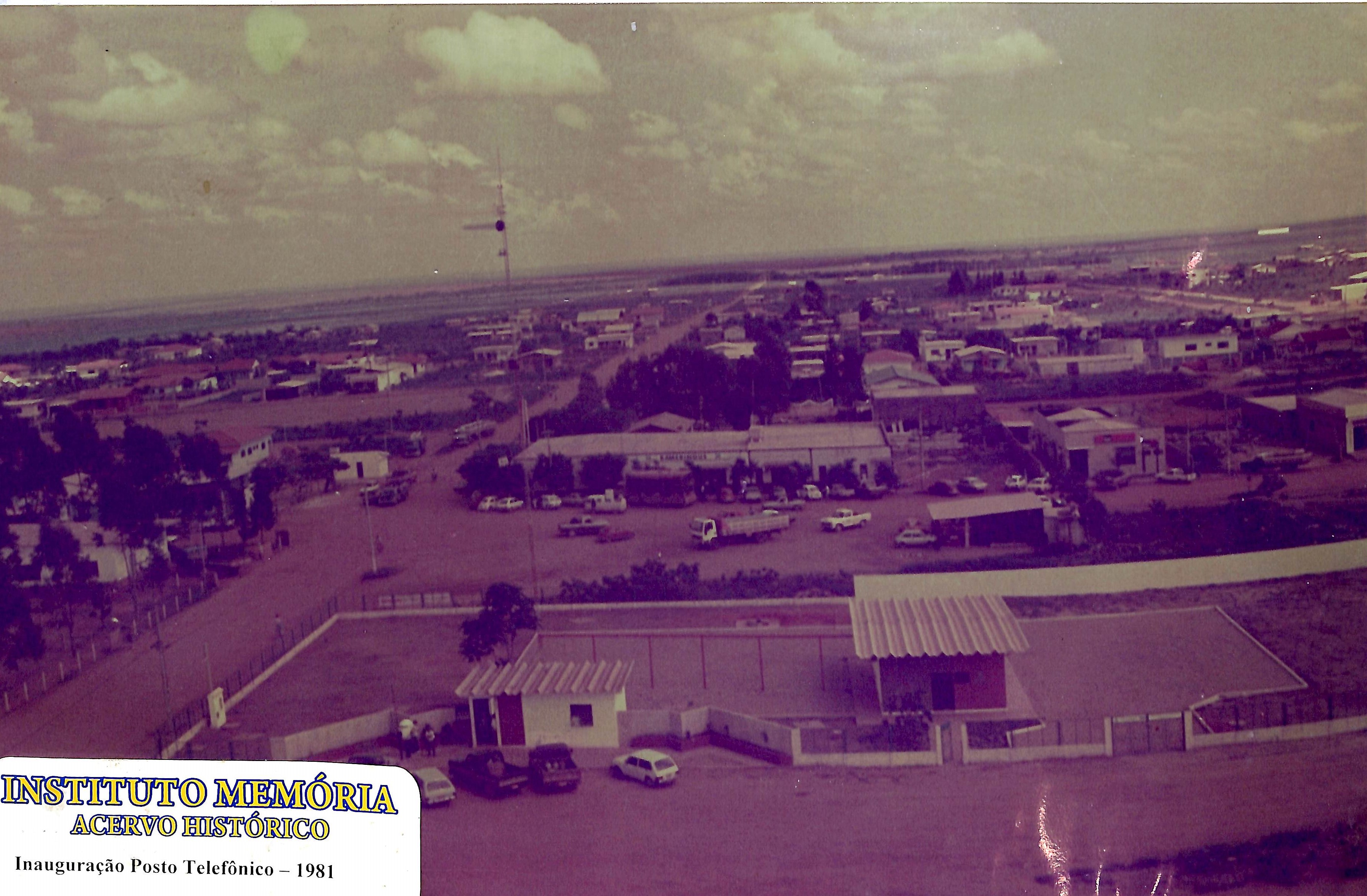 Inauguração do Posto Telefônico - 1981
