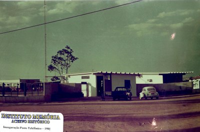 Inauguração do Posto Telefônico - 1981