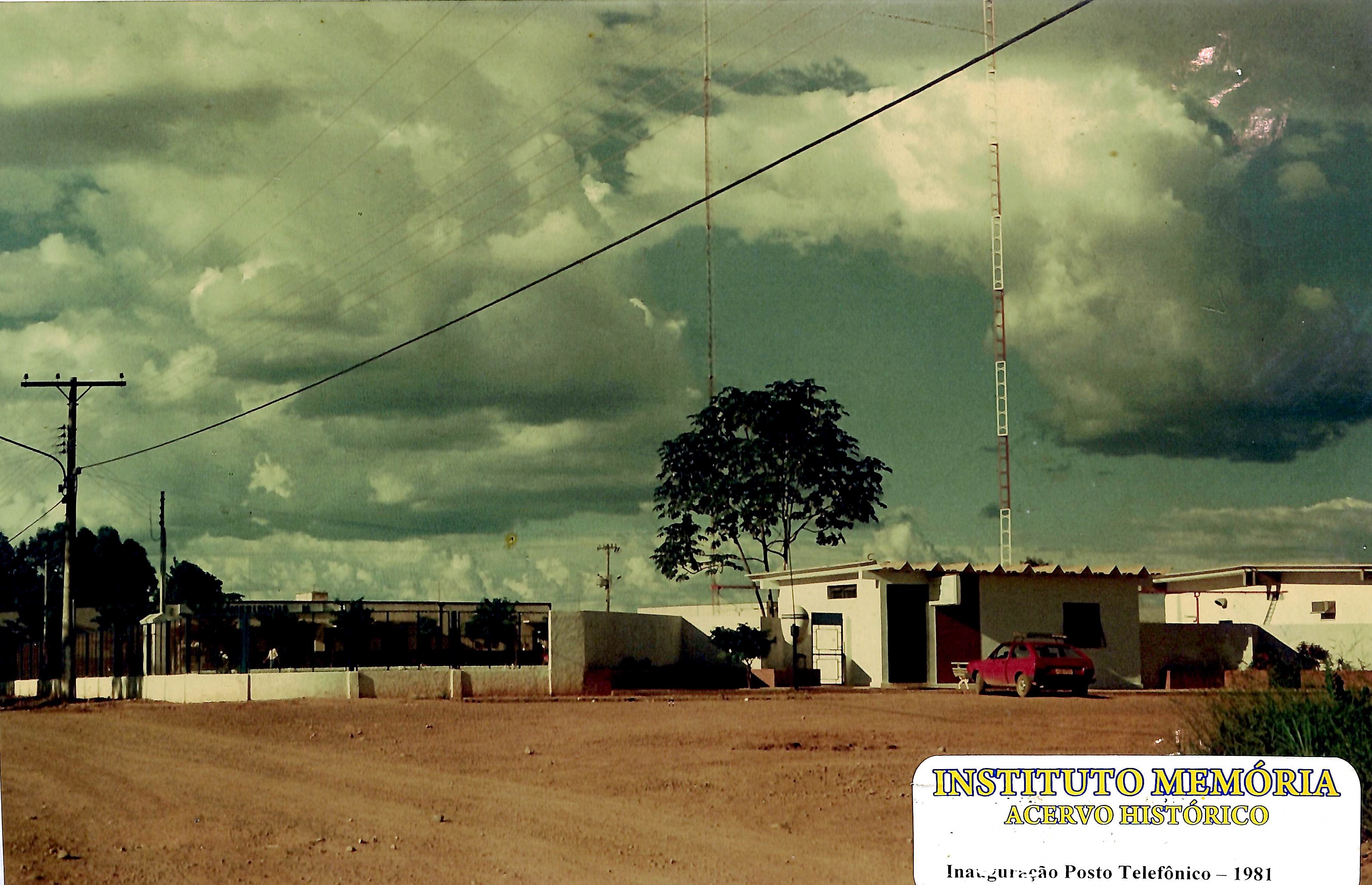 Inauguração do Posto Telefônico - 1981