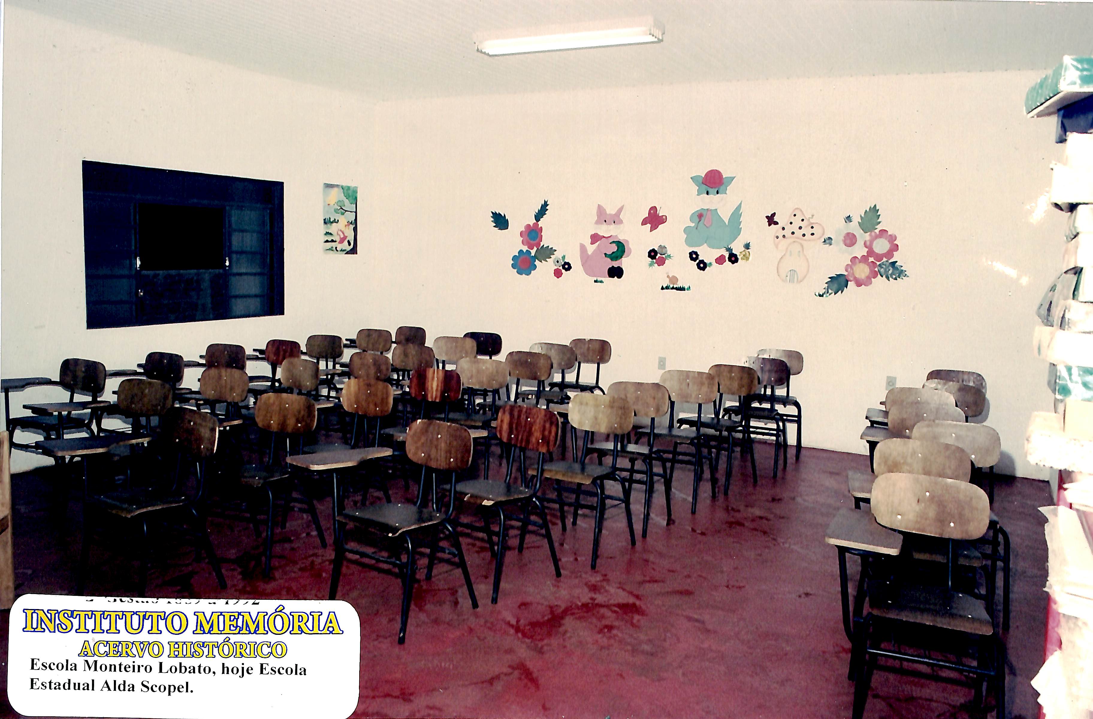 Escola Monteiro Lobato, hoje Escola Estadual Alda Scopel
