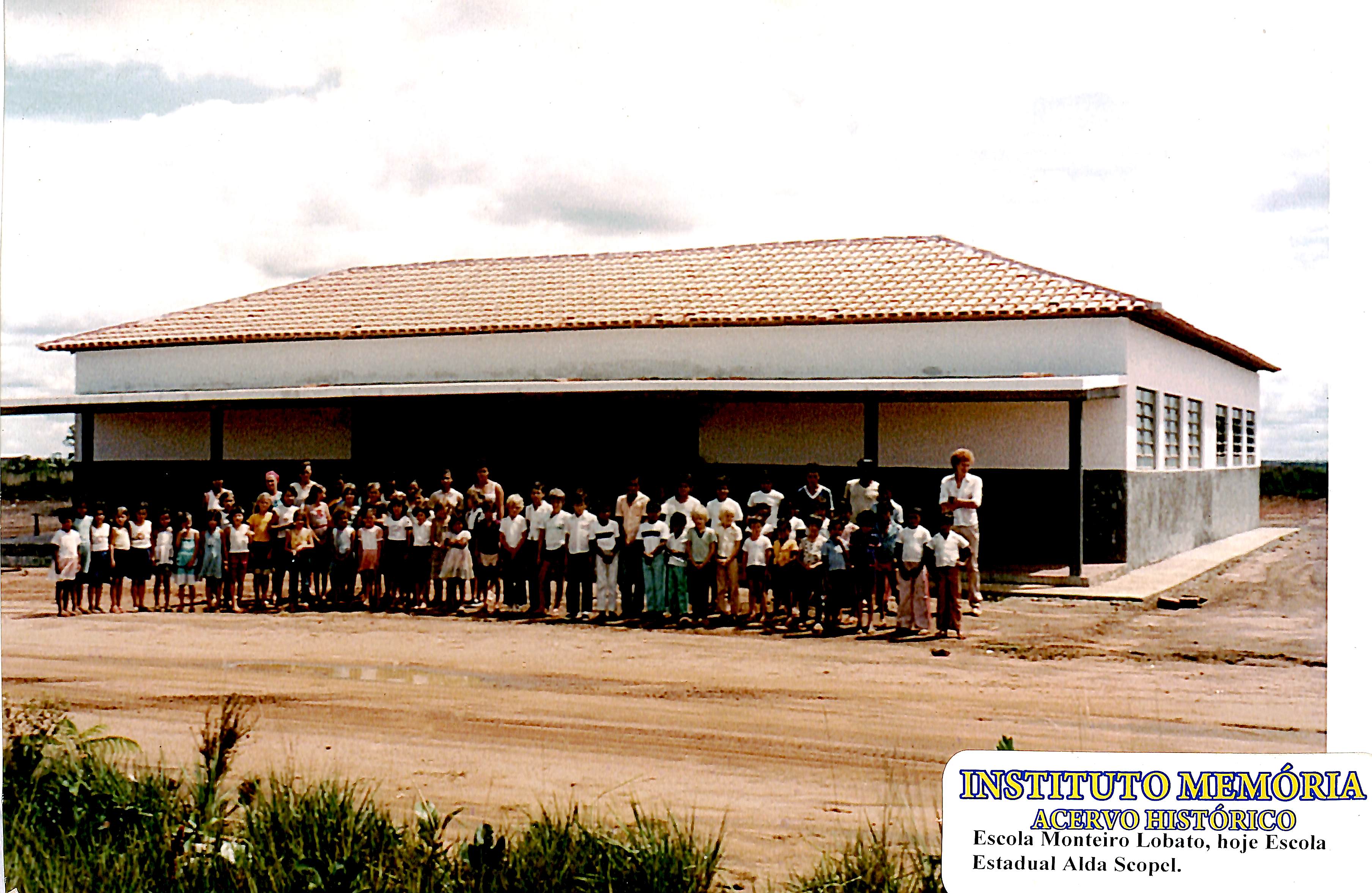 Escola Monteiro Lobato, hoje Escola Estadual Alda Scopel