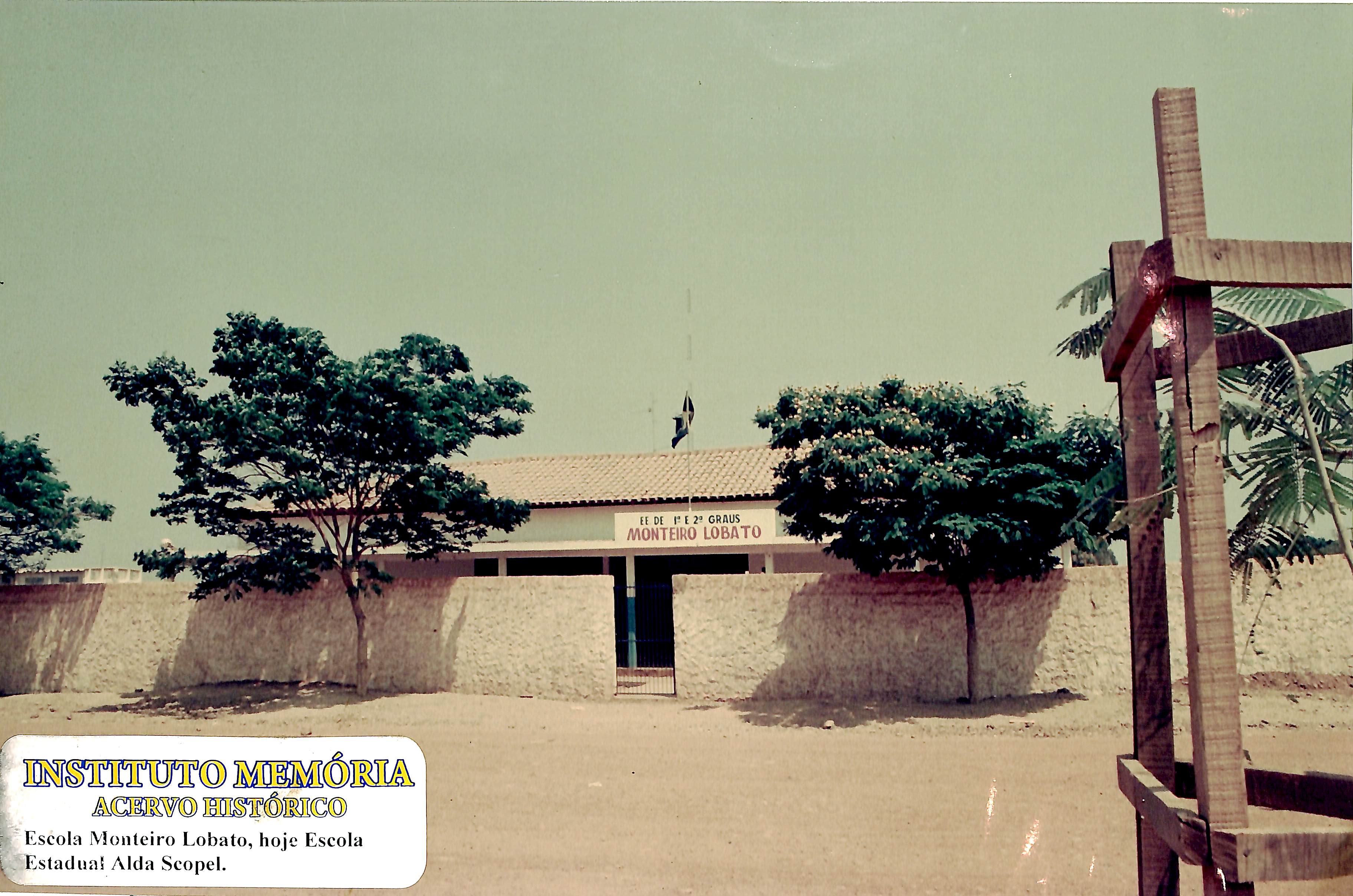 Escola Monteiro Lobato, hoje Escola Estadual Alda Scopel