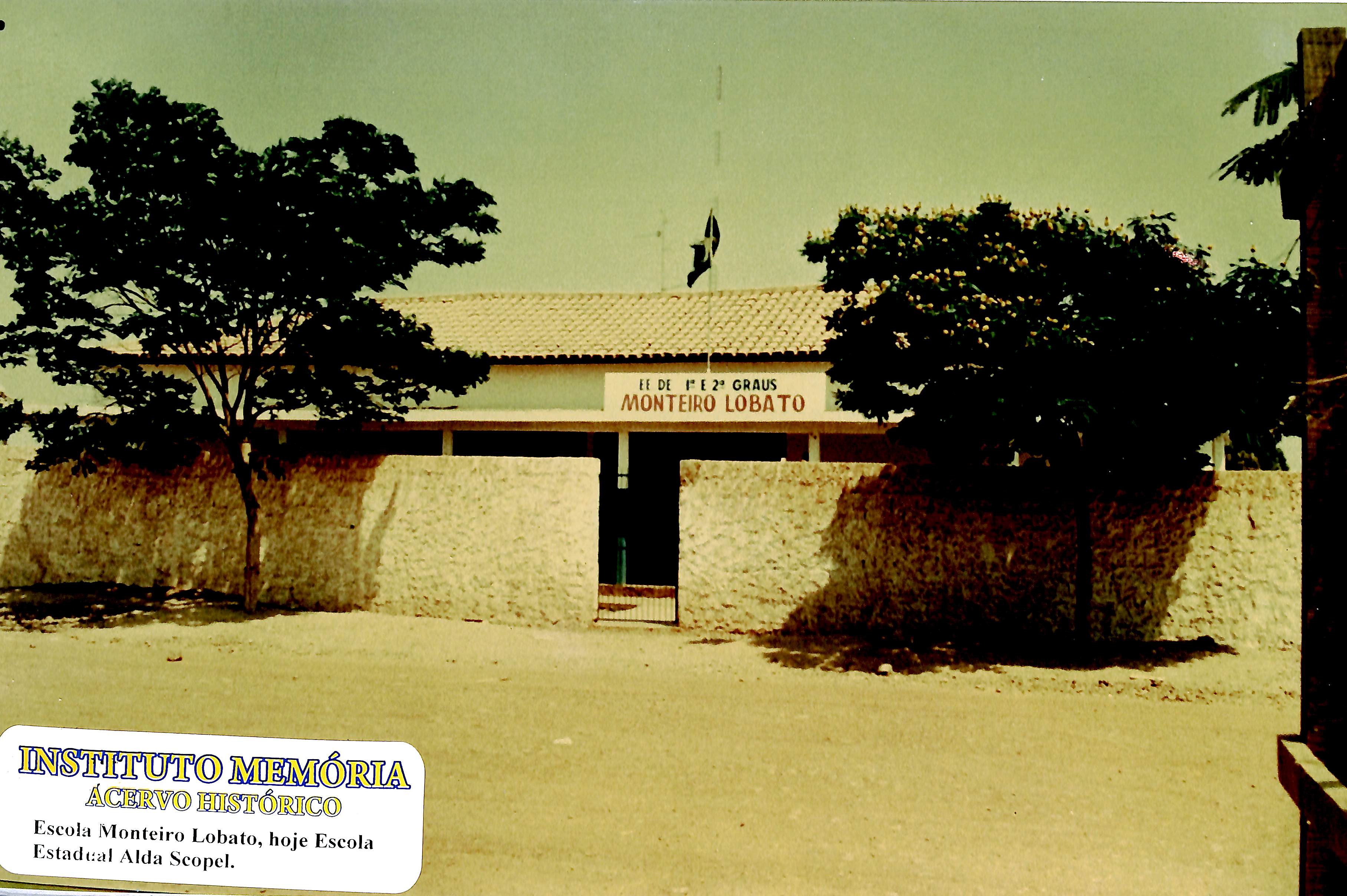Escola Monteiro Lobato, hoje Escola Estadual Alda Scopel
