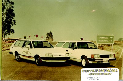 Primeiras ambulâncias - 1986