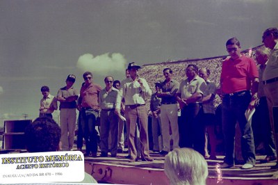 Inauguração da BR-070 - 1986