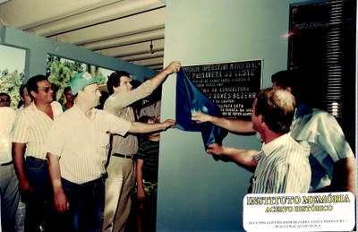 26/12/1994 - Governador Bezerra visita Primavera do Leste - Inauguração do INDEA