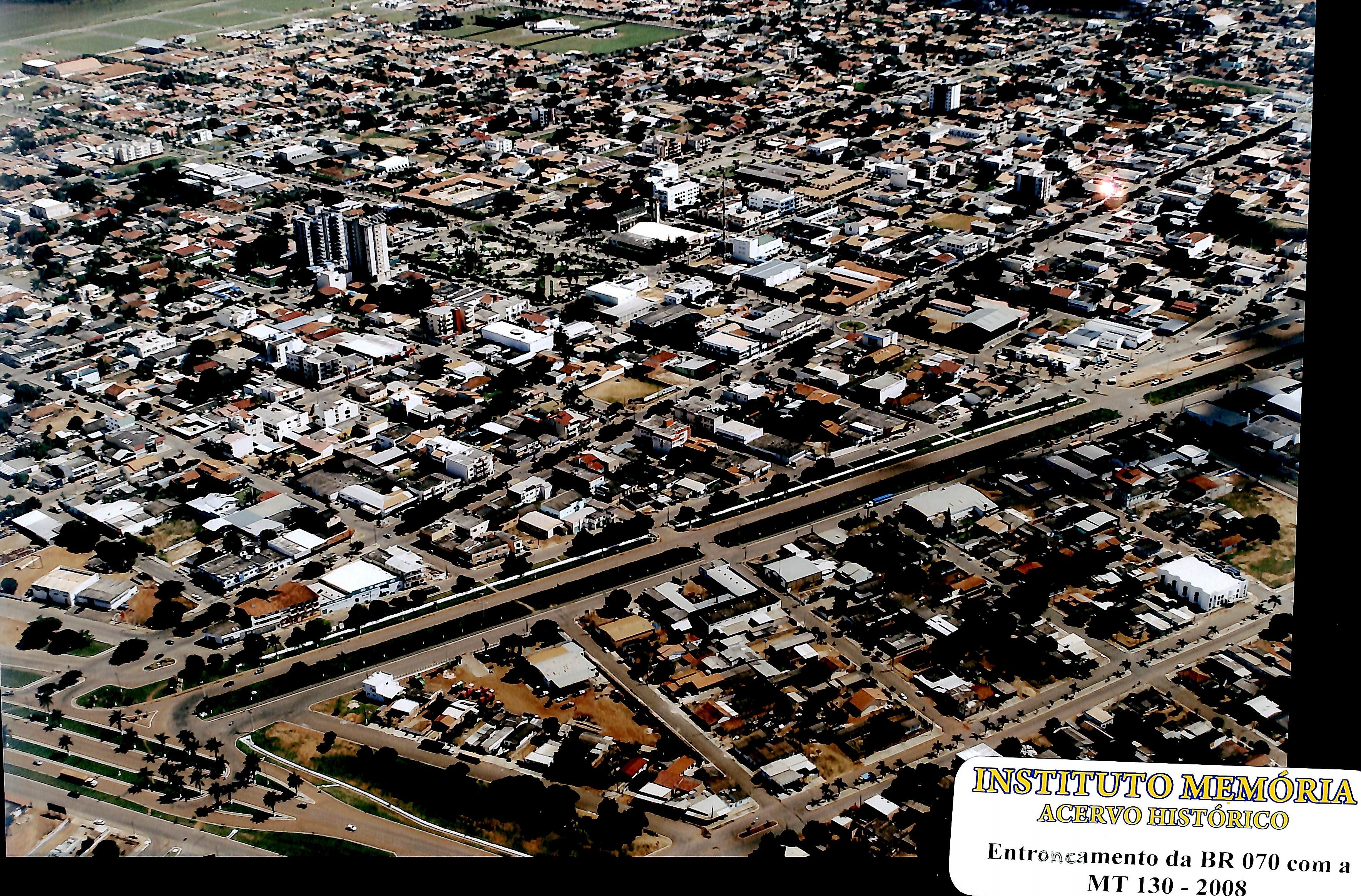 Entroncamento da BR-070 com a MT-130 - 2008