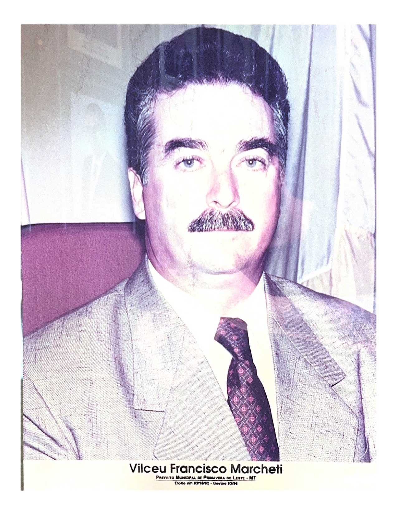 3º PREFEITO VILCEU FRANCISCO MARCHETTI - 1993 a 1996