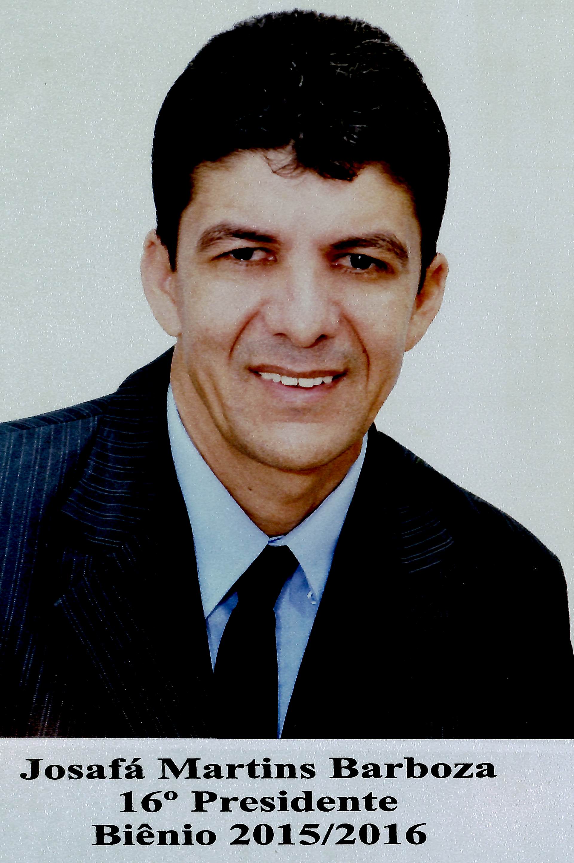 16º Presidente - Josafá Martins Barboza - (2015-2016)