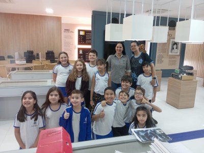 Visita dos alunos do Centro De Ensino Isaac Newton no dia 08/08/2025