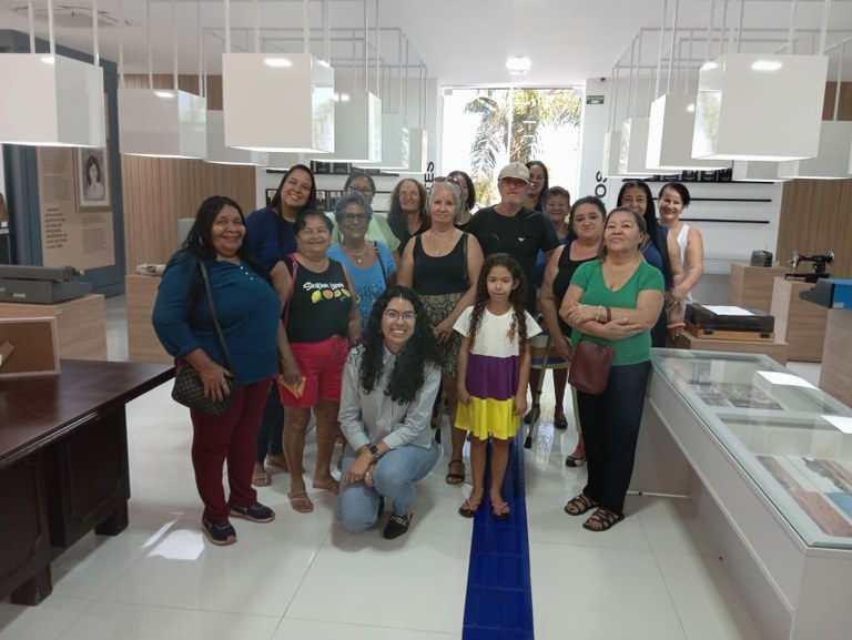 Visita dos idosos do CRAS Extensão Mabilia dos Santos Furtado do bairro Tuiuiú