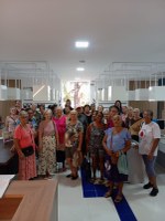 Visita dos idosos do CRAS Ivone Agne do bairro Parque Eldorado dia 18/09/2025